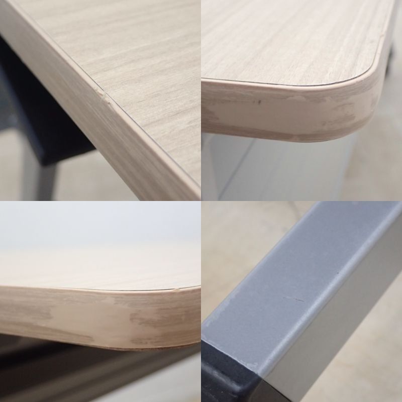 ITOKI イトーキ スタックテーブル THXP-186X-98 ナチュラル W1800 ミーティング サイドフォールド 会議室 幕板 EG18287 オフィス家具 MARWIL-DEMENAGEMENTS_CH