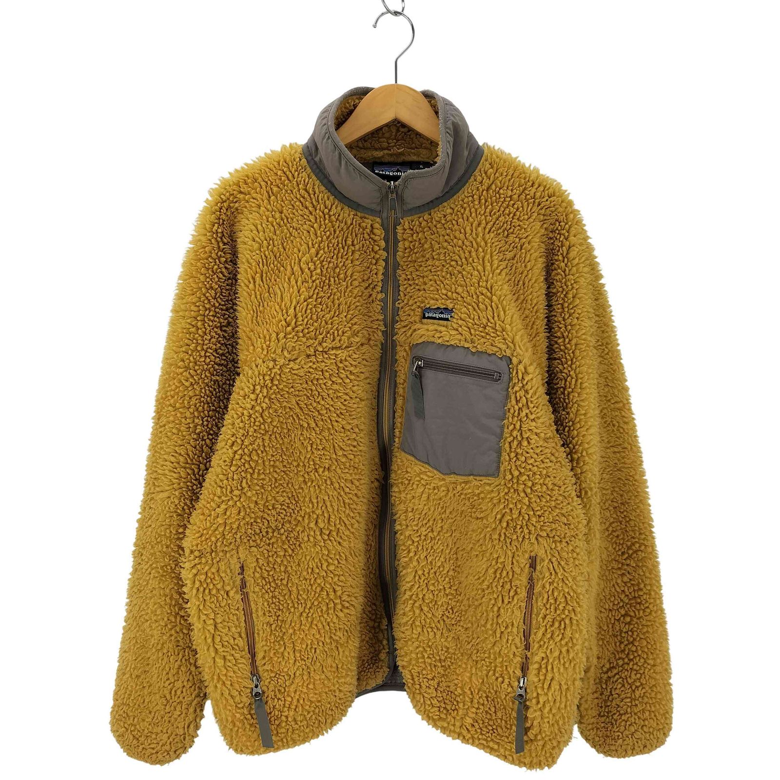 パタゴニア patagonia CLASSIC RETRO CARDIGAN 01年製 テキーラゴールド メンズ import：XL 