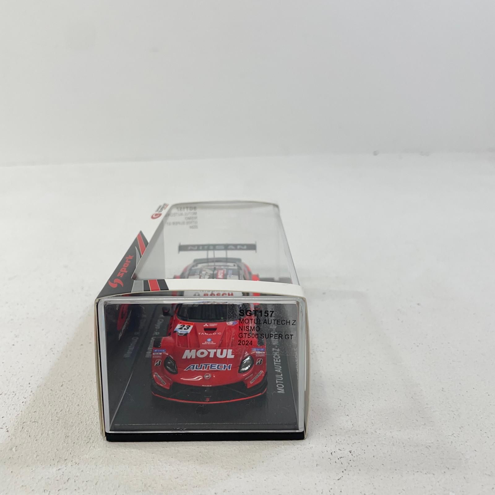 【尾張小牧店】 中古 Spark 1/43 MOTUL AUTECH Z No.23 NISMO GT500 SUPER GT 2024 K. Chiyo - R. Quintarelli 【727】 尾張小牧店】 中古 Spark 1/43 MOTUL AUTECH Z No.23 NISMO
