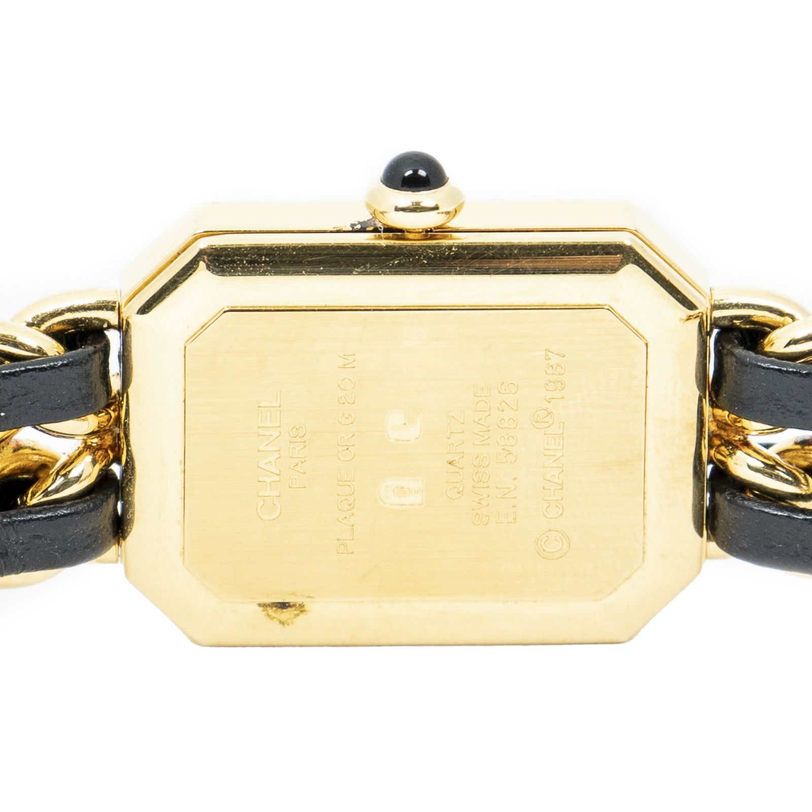 CHANEL シャネルプルミエールブラック ゴールド金メッキA NEXPOTALLINN_EU