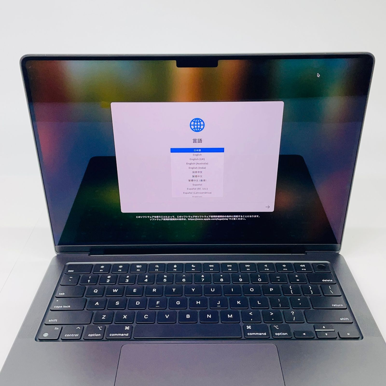 MacBookPro 14インチ M3Pro 12コア 36GB USキーボード