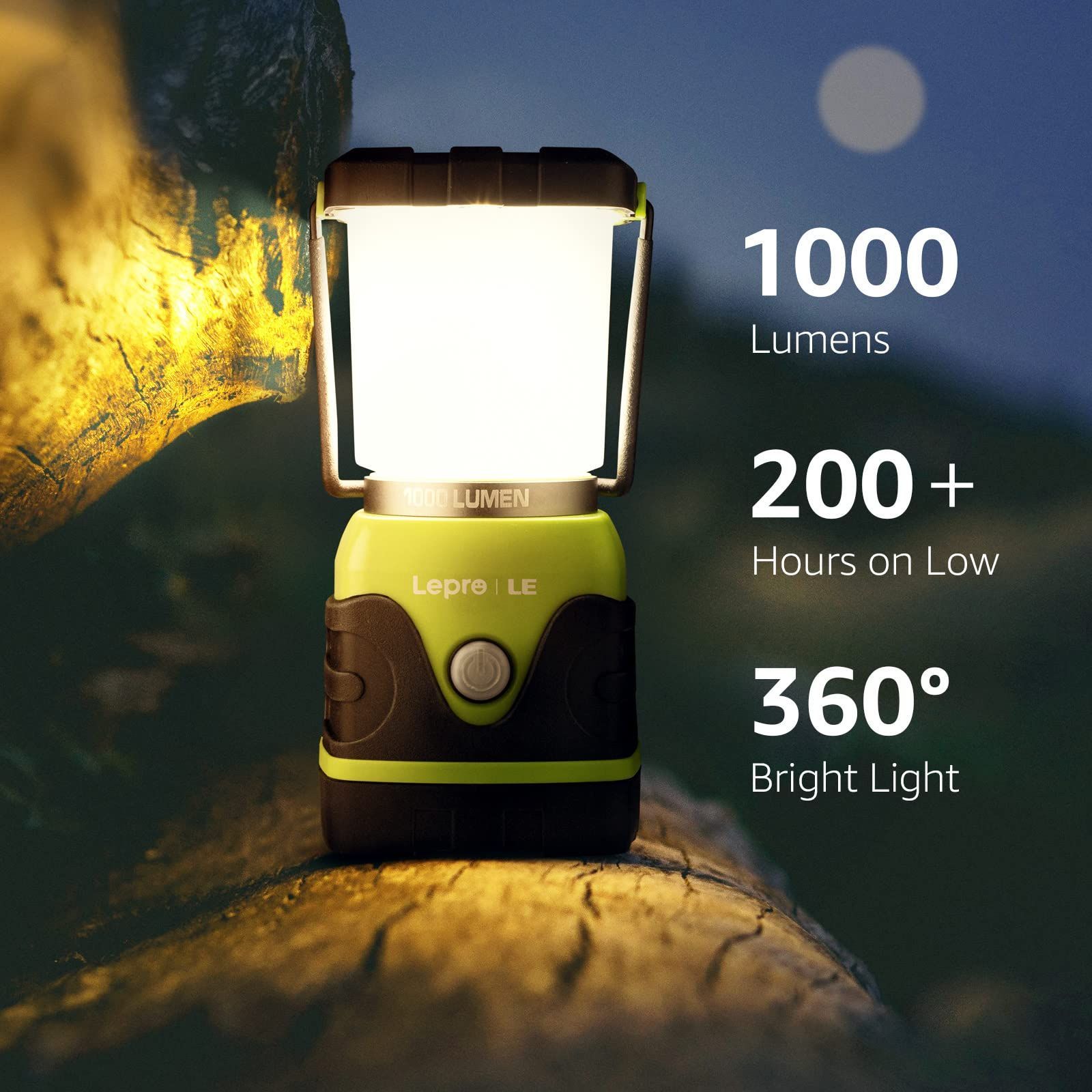 LED ランタン キャンプランタン 超高輝度 1000ルーメン実用点灯12-24