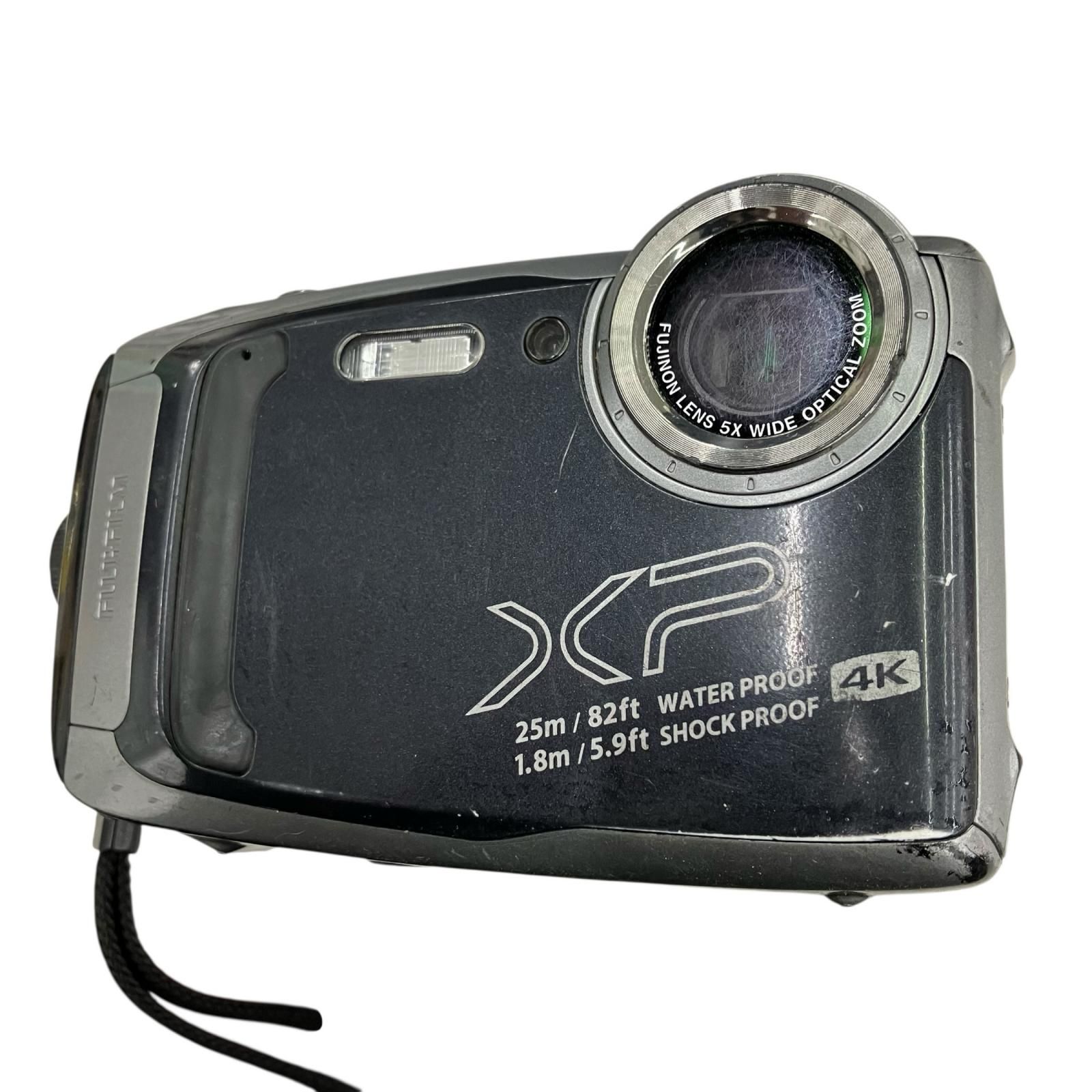 118011 動作未 FUJIFILM フジフィルム デジタルカメラ FinePix XP140 ダークシルバー