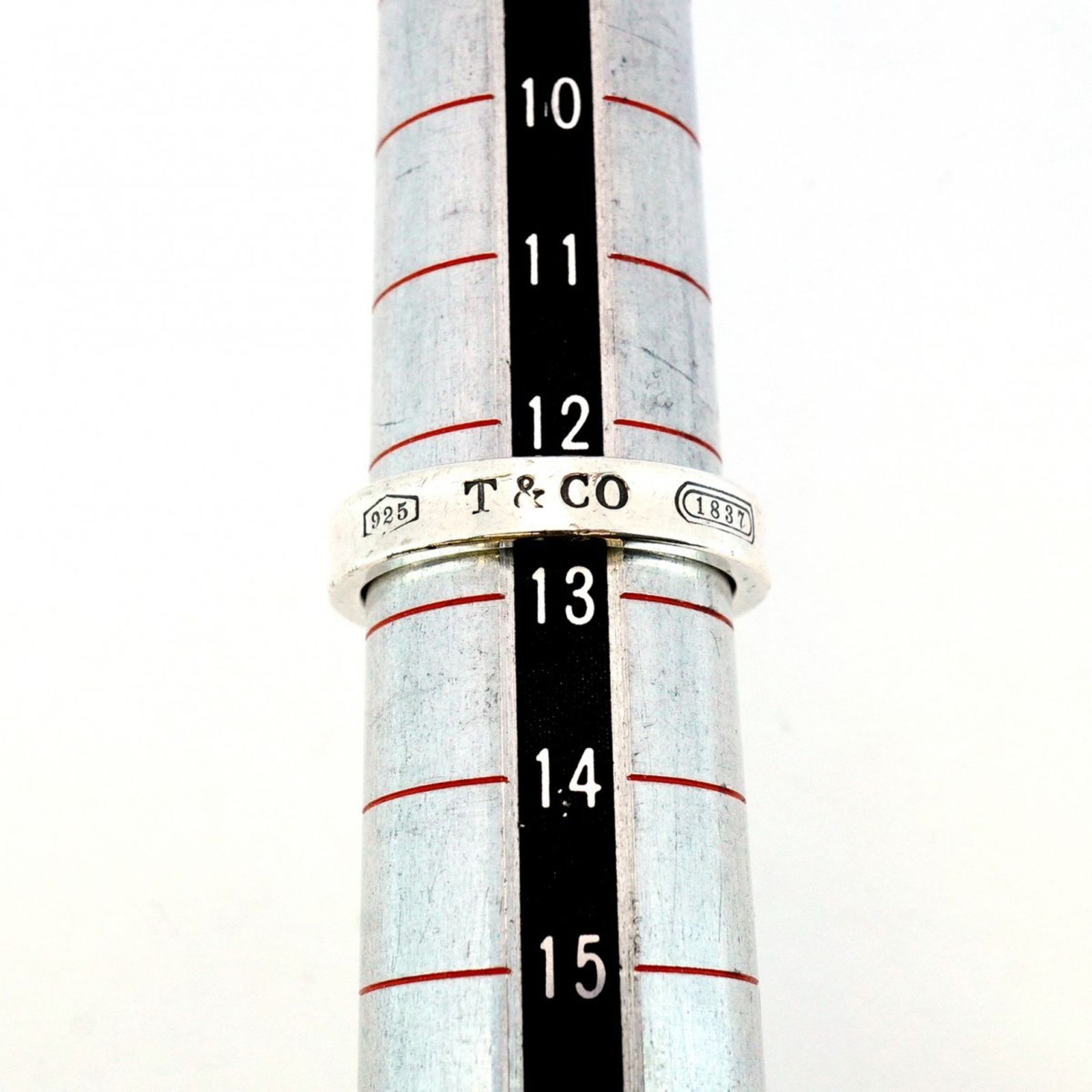 Tiffany & Co. ナローリング(シルバー) TIFFANY＆CO ティファニー 1837