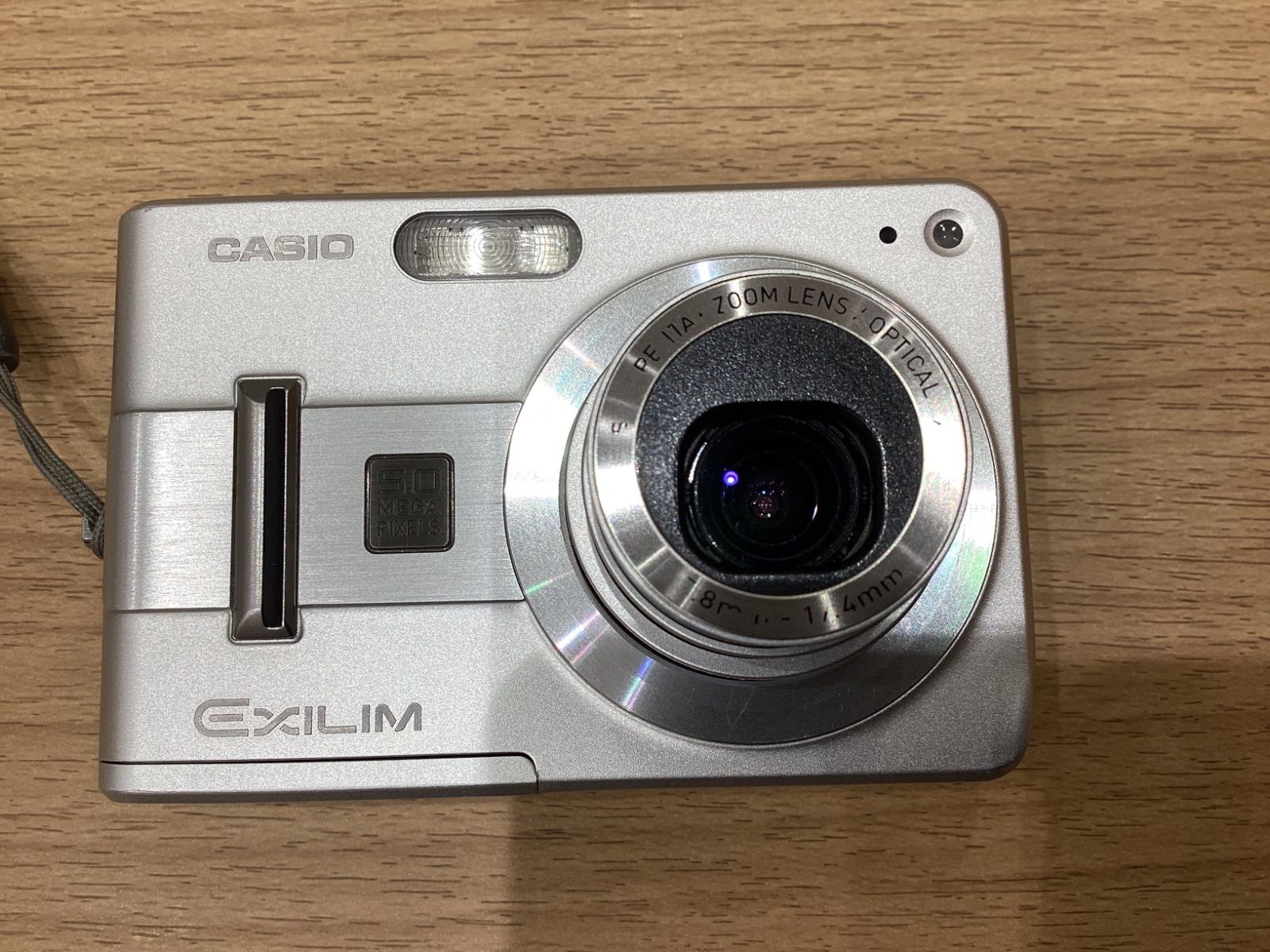 CASIO　EXILIM EX-Z57 コンパクト液晶デジタルカメラ　シルバー EX-Z57｜CASIO EXILIM ZOOM デジタルカメラ ｜中古品｜修理販売