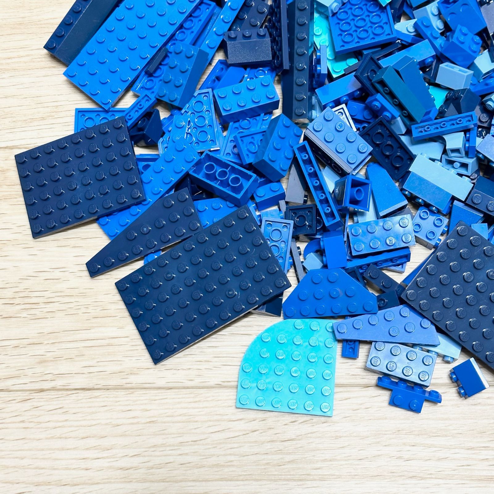 LEGO レゴ ブルー系 中古 パーツ プレート スロープ ブロック 大量