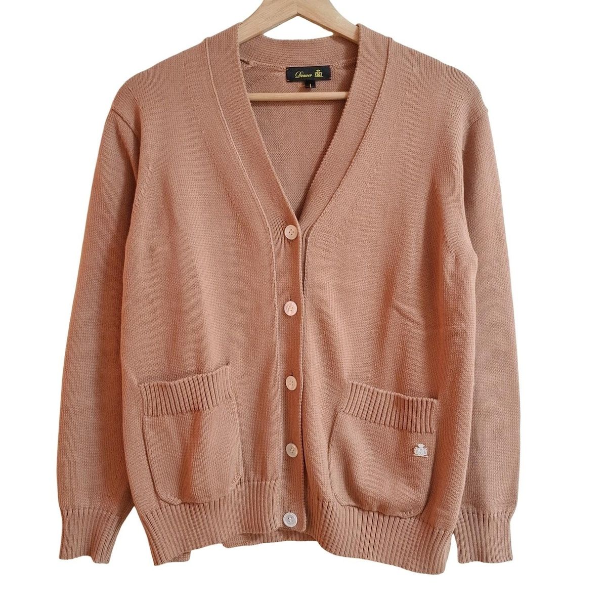 Drawer ドゥロワー カーディガン サイズ1 S レディース - ライトブラウン 長袖