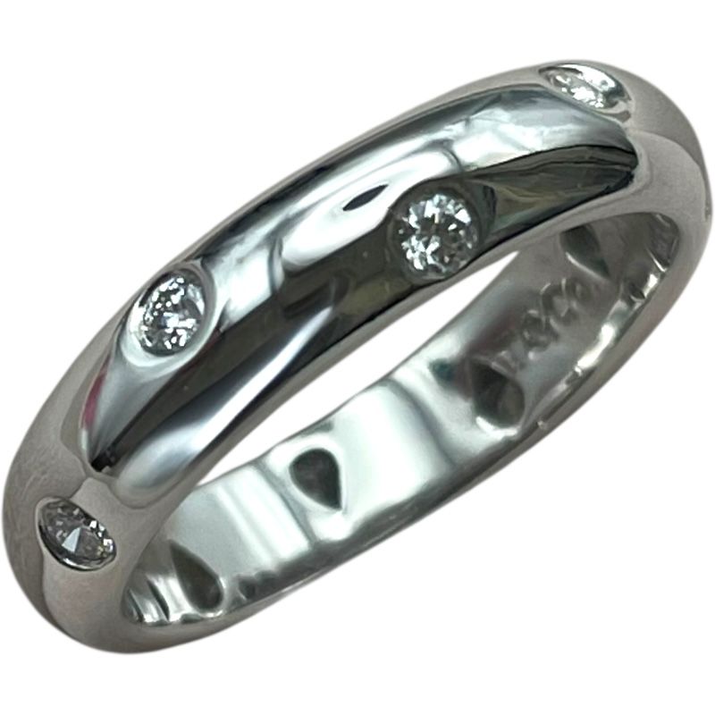 ティファニー TIFFANY＆CO ドッツ ダイヤリング プラチナ Pt950 ジュエリー