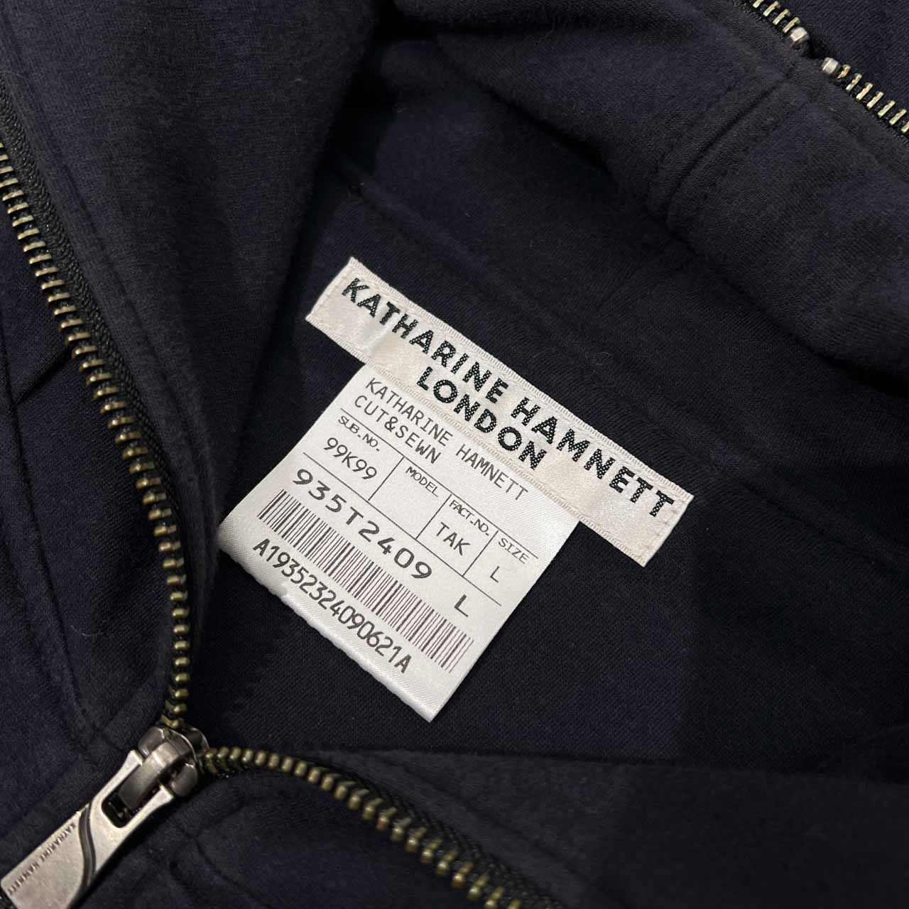 00s KATHARINE HAMNETT LONDON キャサリンハムネット ダブルフード 