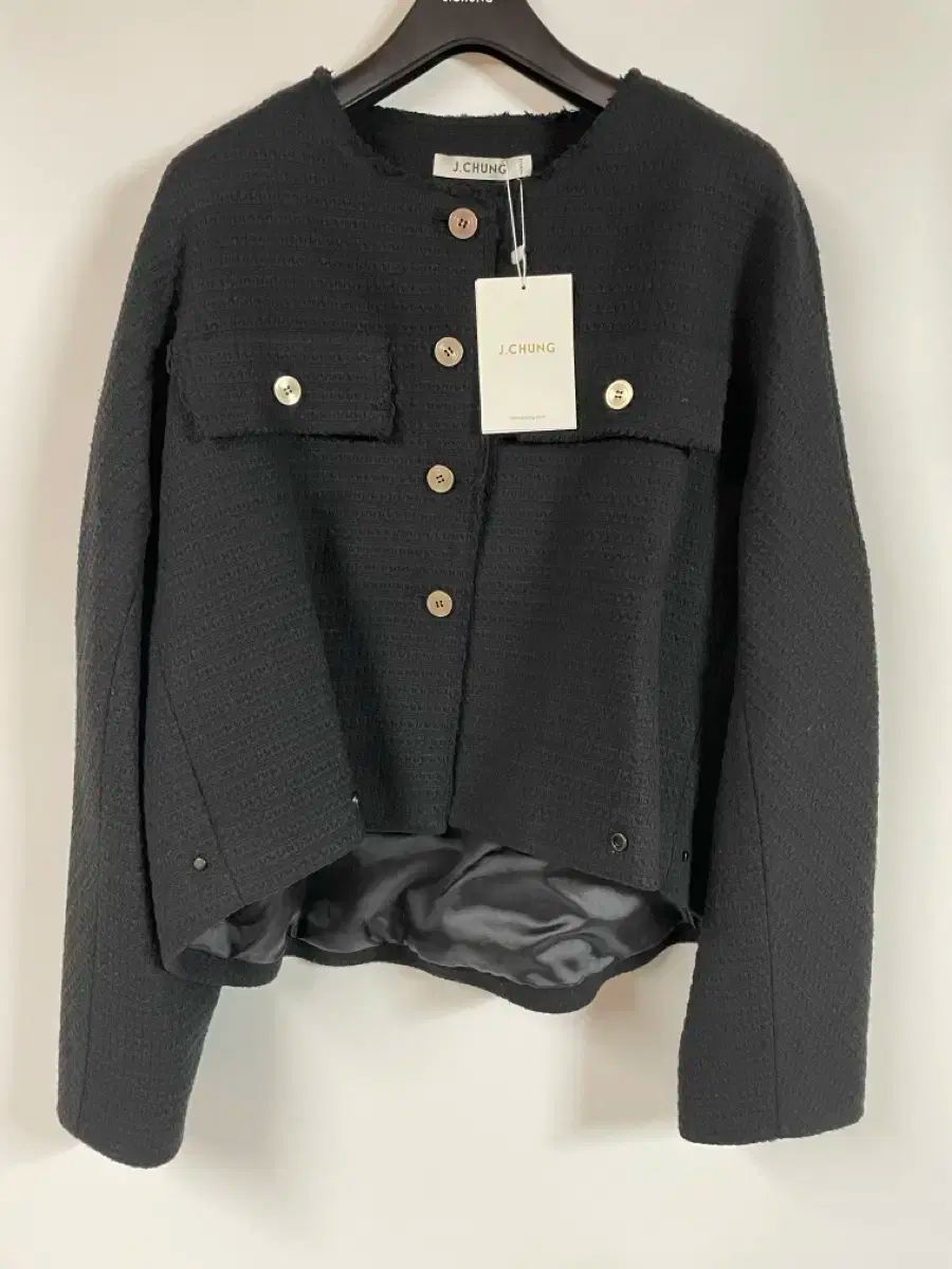 J.Chung ブラック ツイード セットアップ