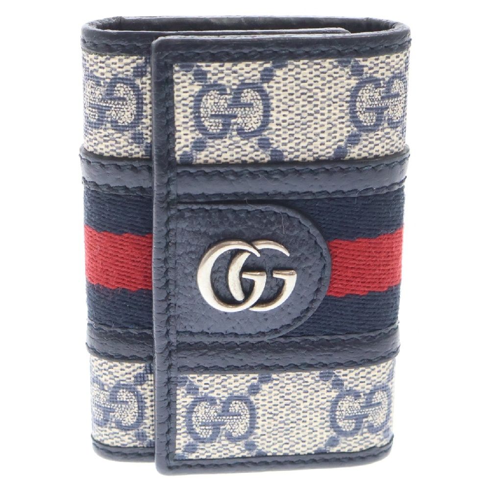 GUCCI (グッチ) GGマーモント オフフィディア 総柄 6連キーケース
