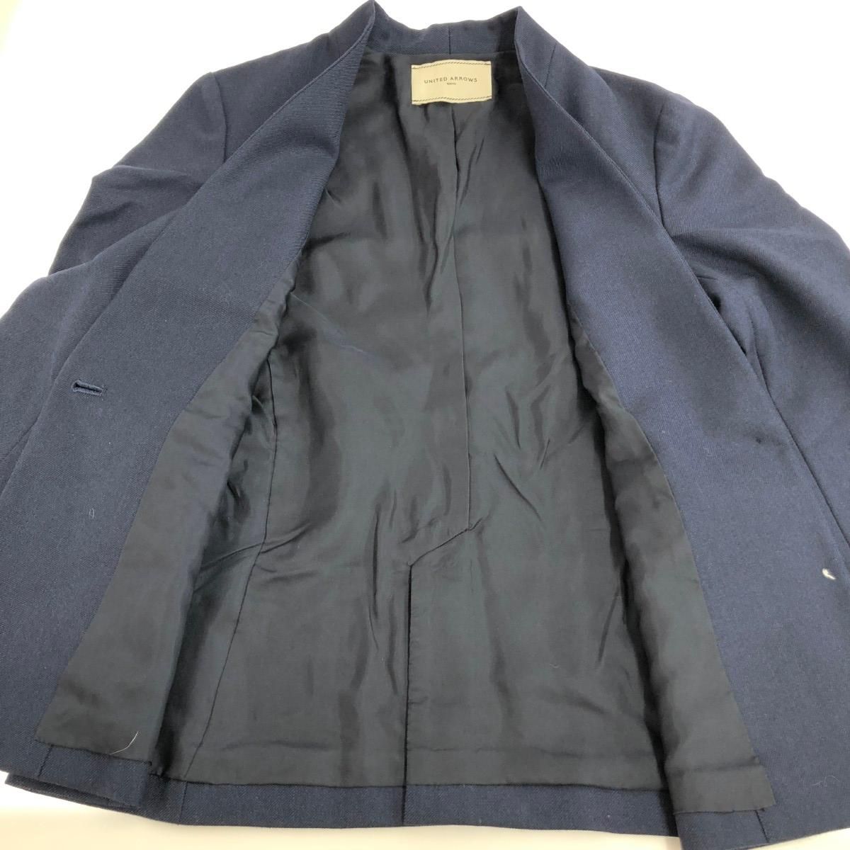 ノーラペルジャケット タイトスカート