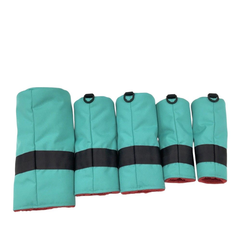 BRIEFING GOLF ブリーフィング ヘッドカバー 5点セット ブルー系 DR FW×2 UT×2 240101537310 ゴルフウェア ストスト