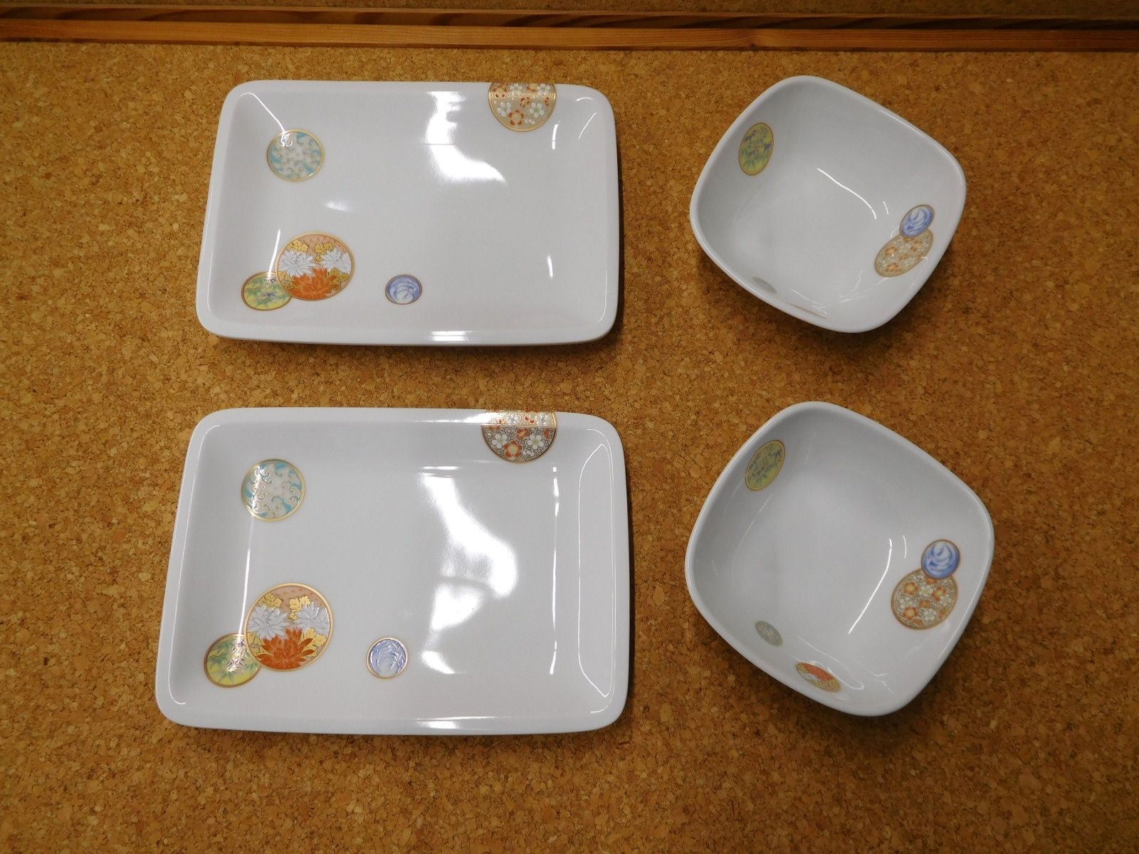 深川製磁 寿赤絵 華やぎセット 深川製磁 寿赤絵 華やぎセット 囗T巛 【公式通販】