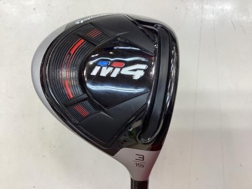メンズ右利き初心者用　テーラーメイド　M2　M4　ゴルフクラブセット　K2188 中古】 テーラーメイド M4 3W フェアウェイウッド FW リシャフト