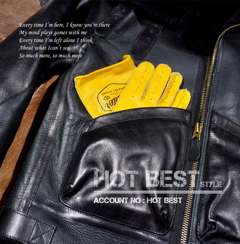 ホースハイド&シープスキン 復刻40's TYPE B-3 ムートンフライト