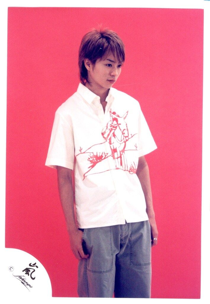 嵐 02年 HERE WE GO! 櫻井翔 公式写真 *1枚 格安，新作登場】 嵐