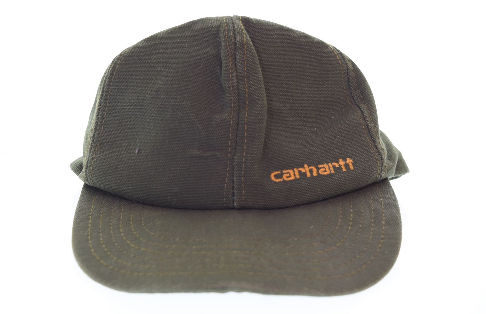 カーハート Carhartt 90 s ロゴ キャップ 帽子 メンズ帽子 グリーン 103 H-73