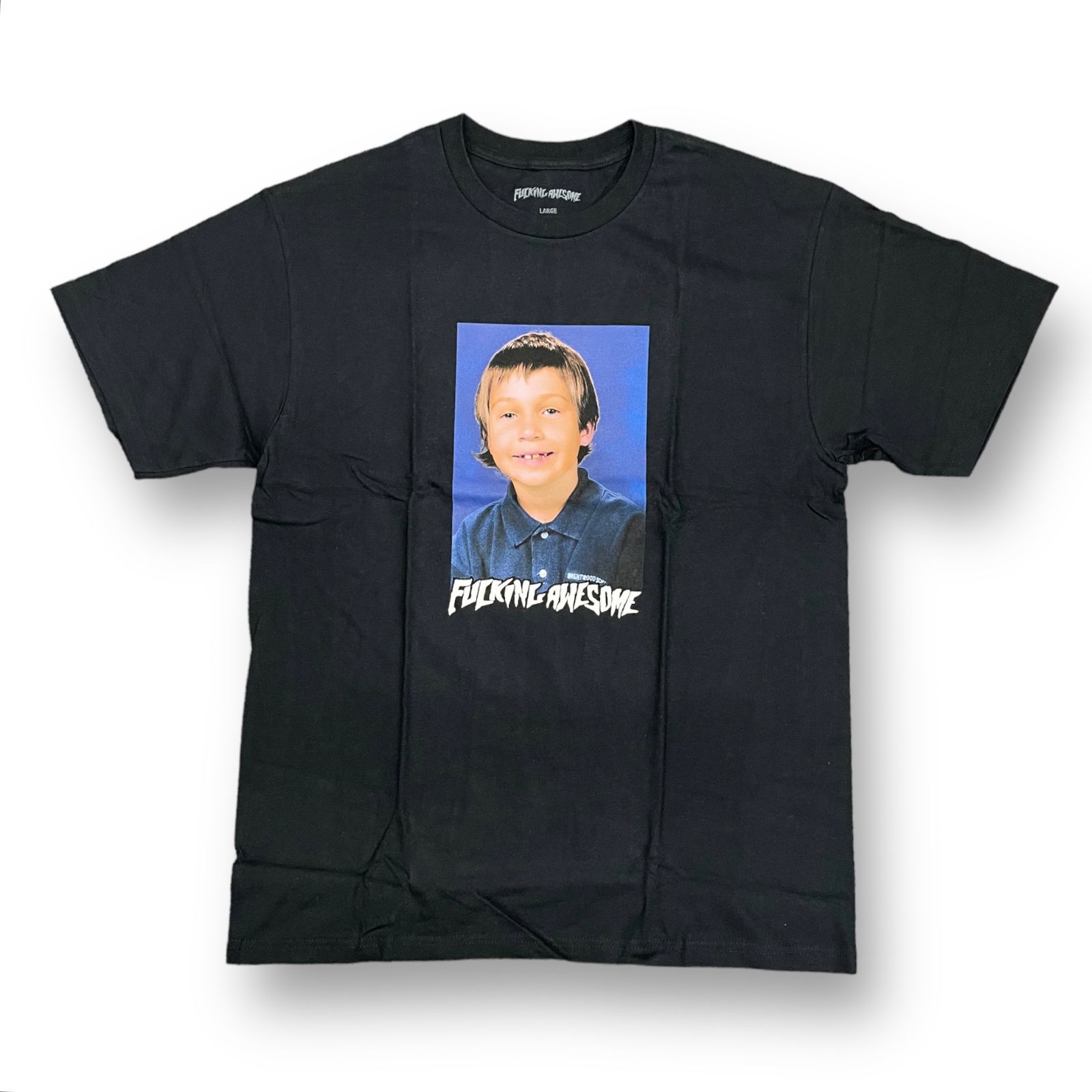 新品 Fucking Awesome 18SS Elijah Class Photo Tee イングリッシュ 