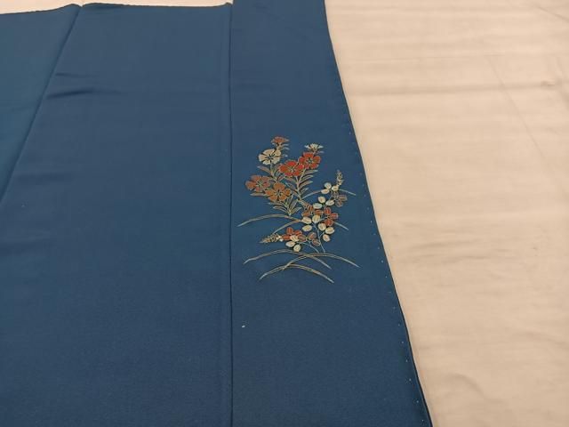 平和屋着物□豪華色留袖 草花文 正絹 逸品 BAAU4414mz - メルカリ