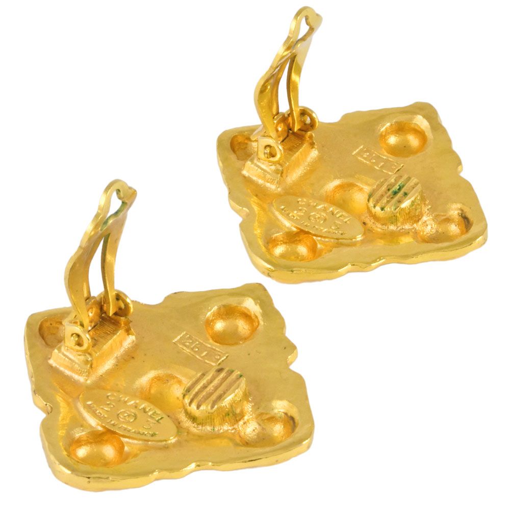 シャネル CHANEL イヤリング 23 2619 GP ゴールド金具 ヴィンテージ