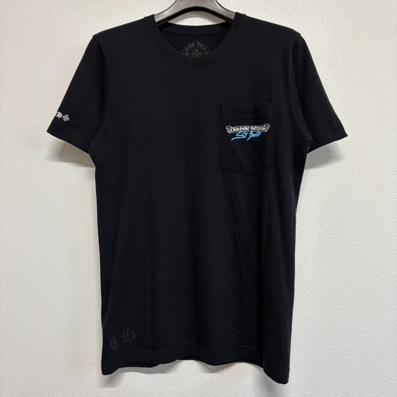 Chrome hearts Saint Barth Tシャツ クロムハーツ セントバース Chrome Hearts St. Barth's Exclusive T-shirt Black/Blue Men's
