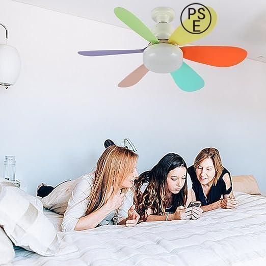 シーリングファンライト LED