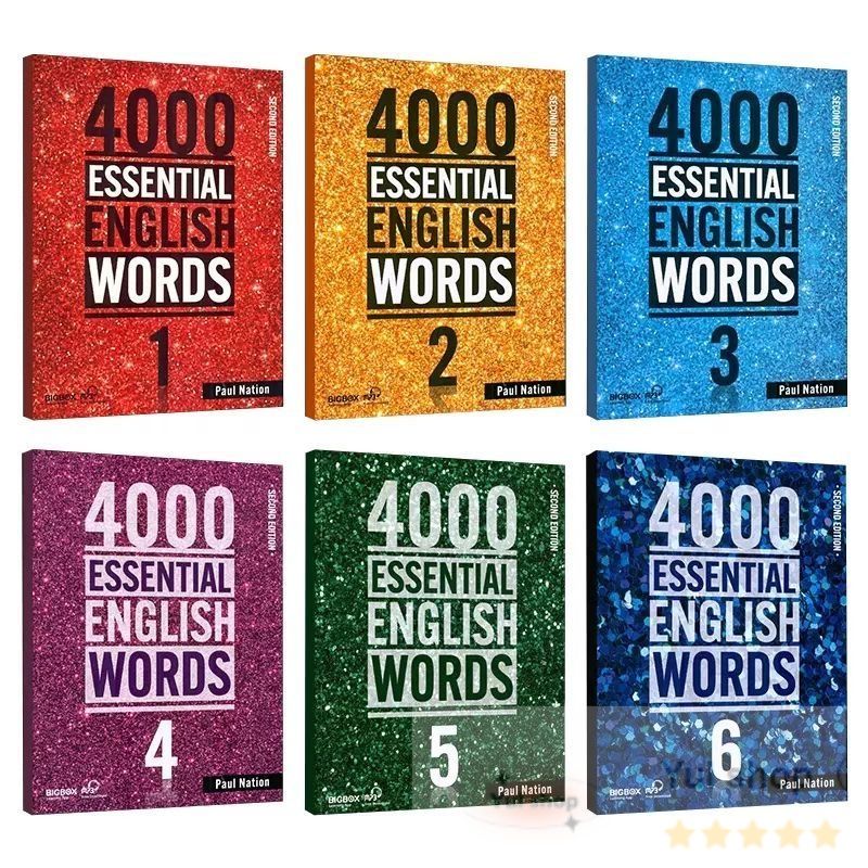 洋書4000 Essential English Words 1-6 未使用