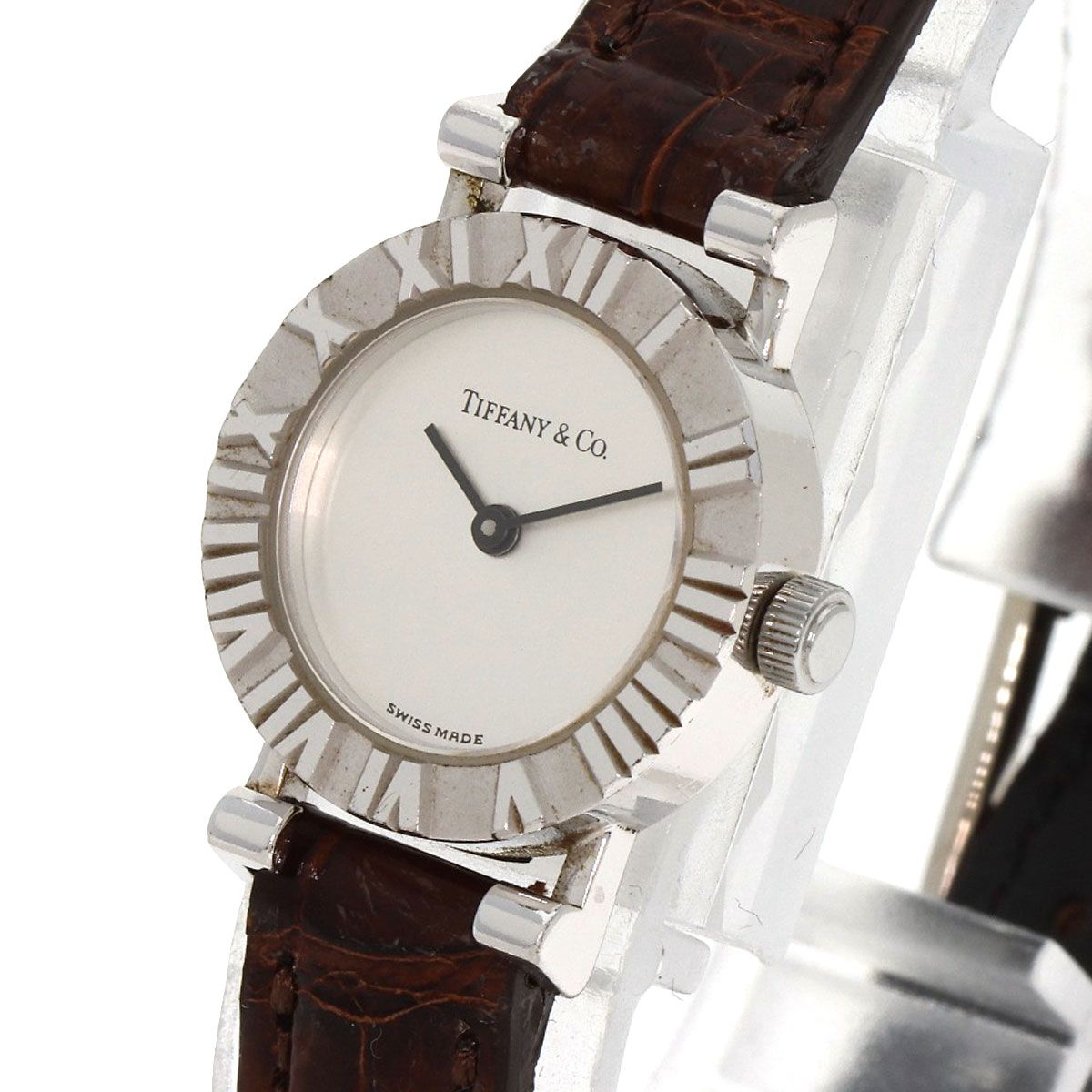 【電池新品】ティファニー アトラス クォーツ SV925 銀無垢 腕時計 QZ 楽天市場】TIFFANY&CO(ティファニー）アトラスウォッチ クォーツ 純銀