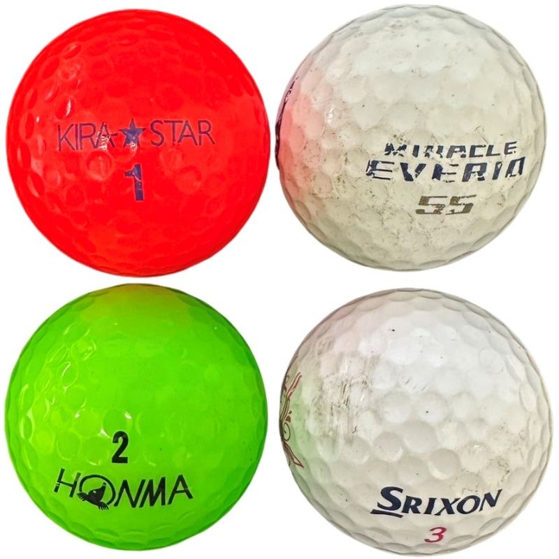 ゴルフボールセット複数色 Callaway Bridgestone Srixon ゴルフボールセット複数色 Callaway Bridgestone Srixon