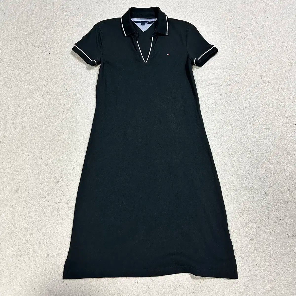 【新品】トミーヒルフィガー　黒　カシュクール風　ワンピース　 XL ゆったり 楽天市場】トミーヒルフィガー（ワンピース｜レディース