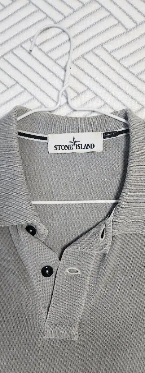 ストーンアイランド　スリムフィット　ポロシャツ STONE ISLAND ストーンアイランド ピケ スリムフィット
