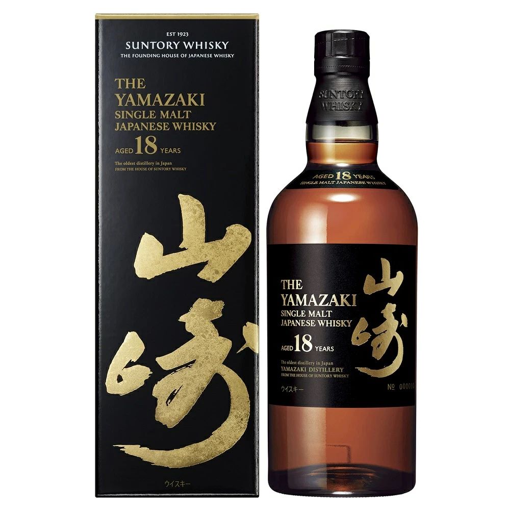 サントリー山崎18年 700ml カートン付き - メルカリ