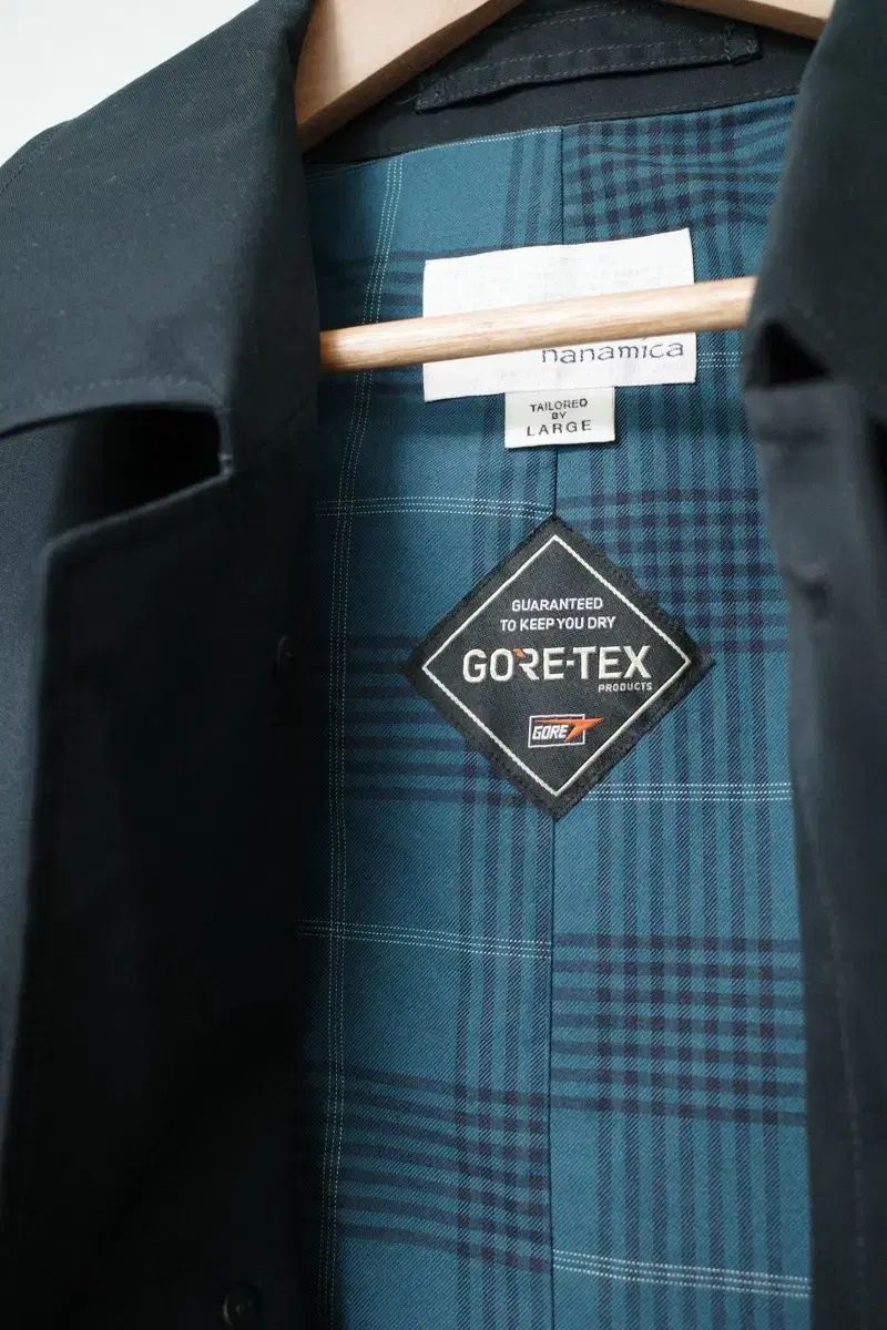 nanamica ナナミカ ゴアテックス ネイビー コート