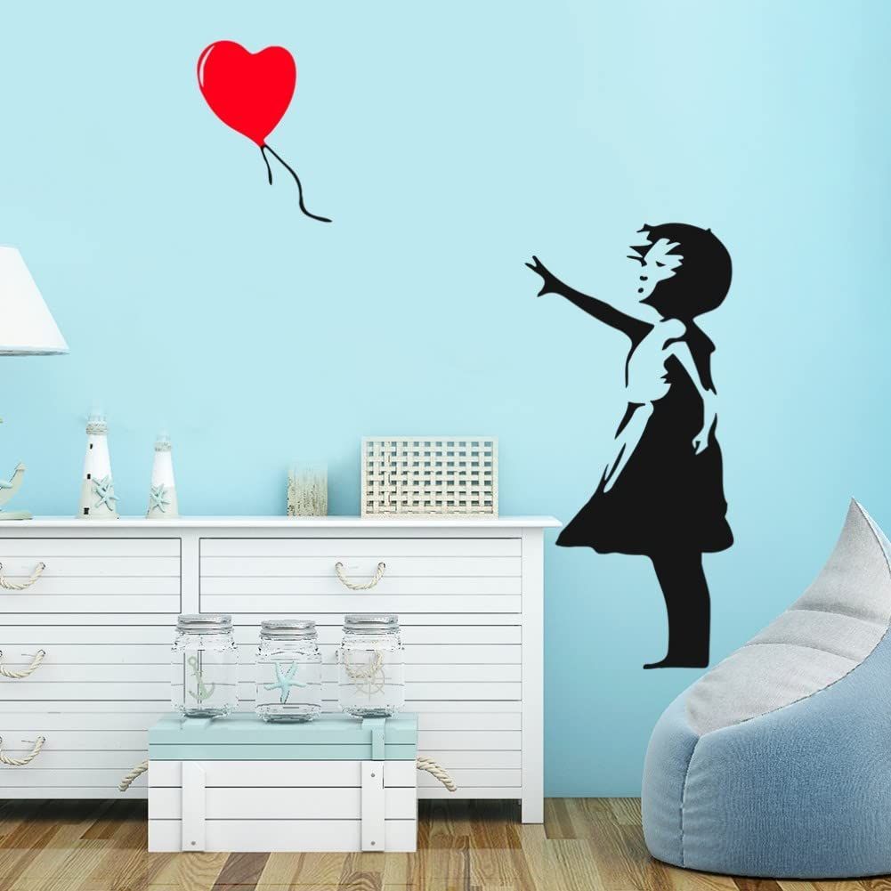 特価商品】ウォールステッカー バンクシー BANKSY Balloon Girl ゼネラルステッカー おしゃれ 壁紙 DIY - メルカリ