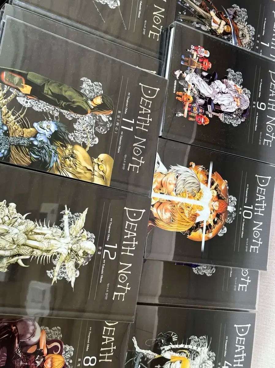  デスノート プレート 漫画 1 ー 12 巻 完結 全巻セット 漫画