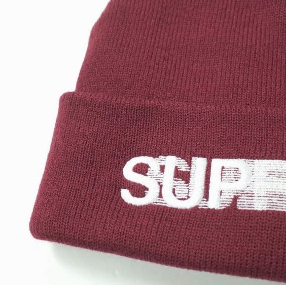 新品 SUPREME シュプリーム 23SS Motion Logo Beanie モーションロゴ