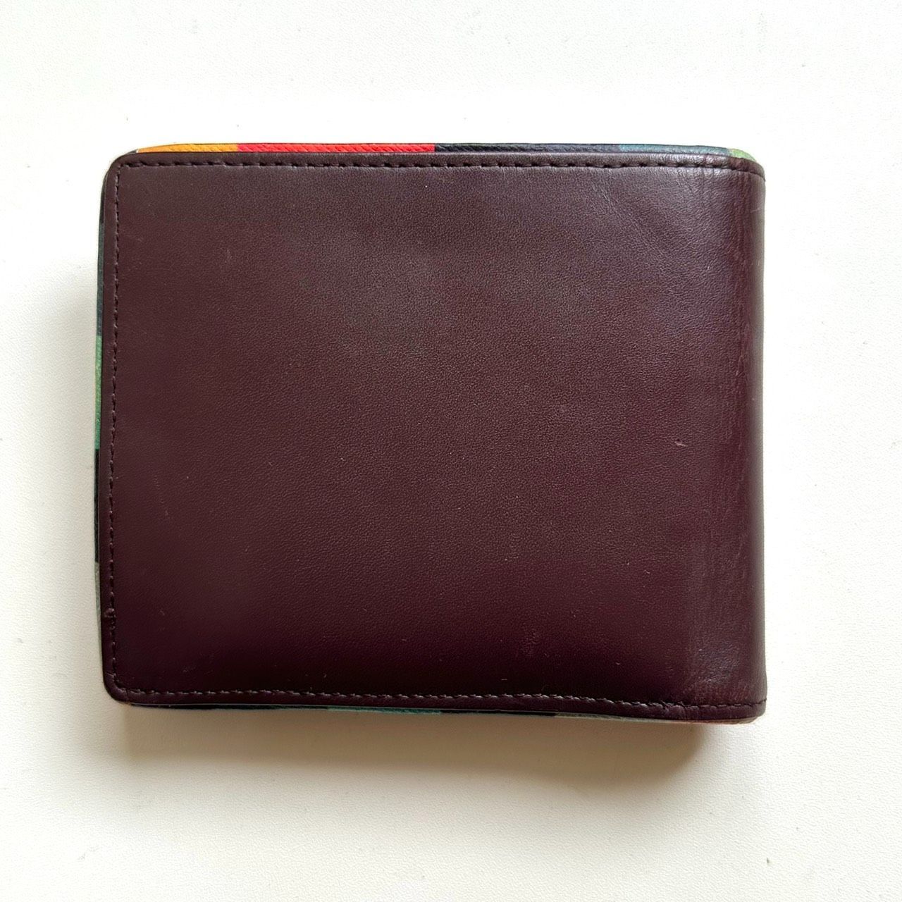 ポールスミス Paul Smith 二つ折り財布 アーティストストライプポップ