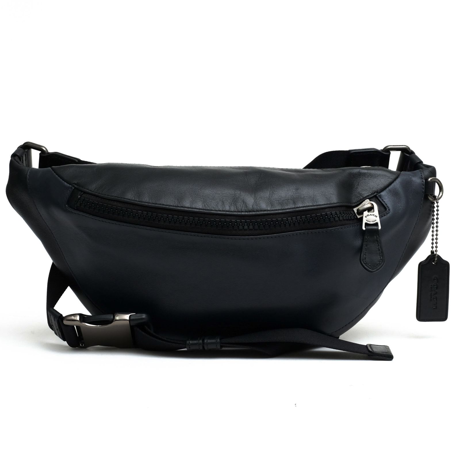コーチ COACH バッグ ウエストバッグ 鞄 メンズ 男性 男性用 レザー 革 本革 ネイビー 紺 F79149 Warren Belt Bag In Colorblock ウォーレン ボディバッグ バイカラー