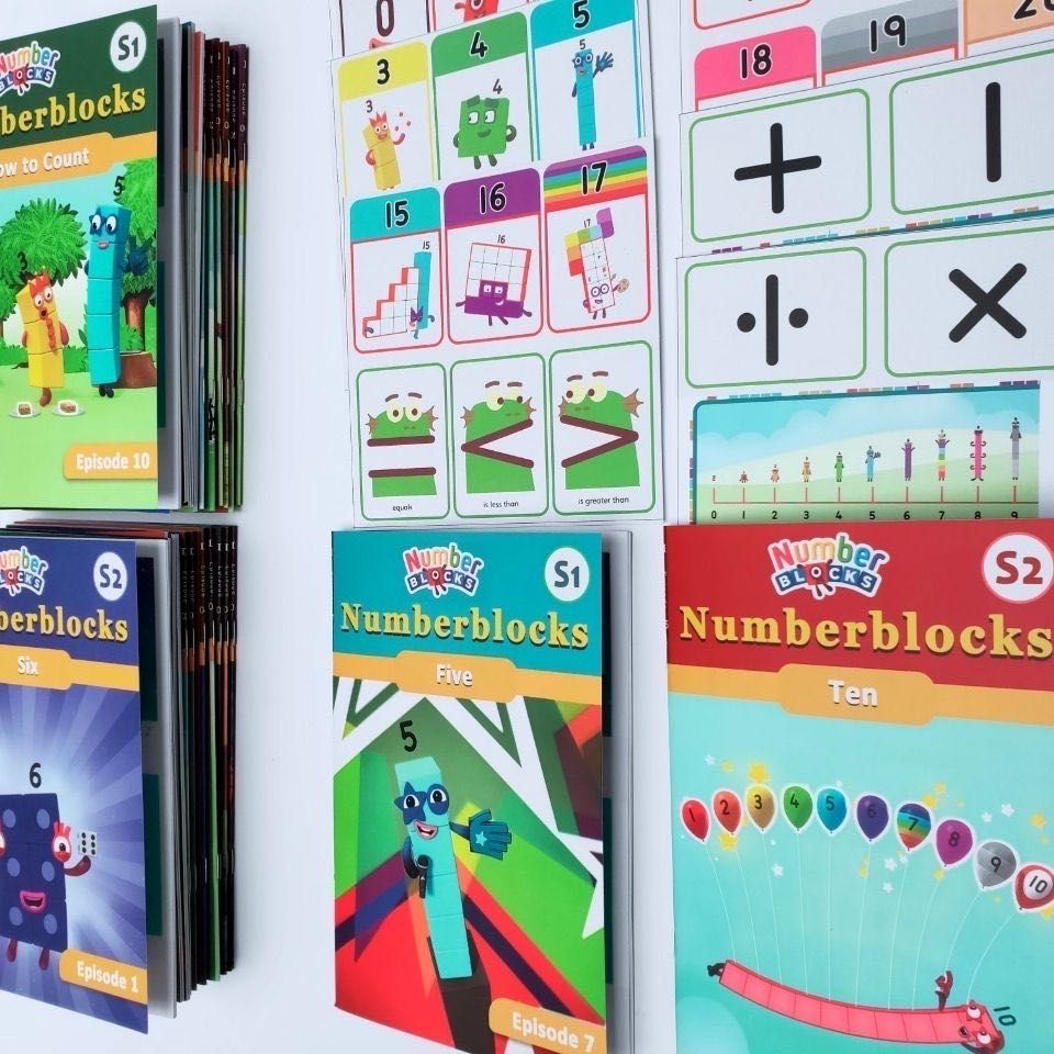 NumberBlocks ナンバーブロックス 絵本30冊＆マイヤペンセット - 参考書