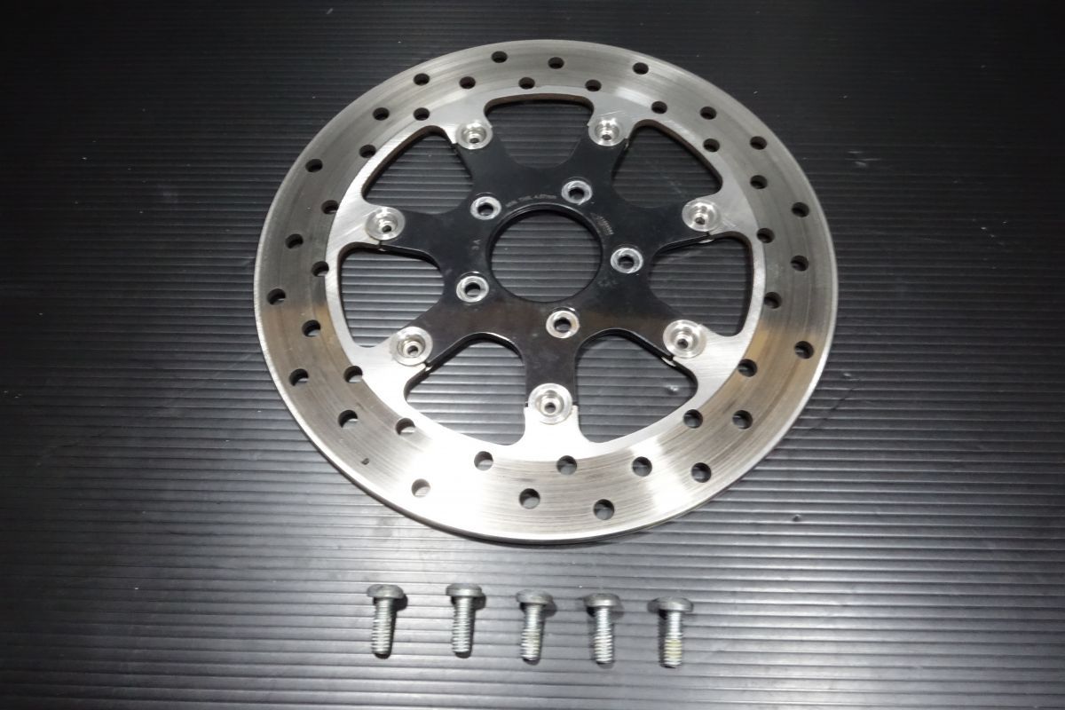 フロント ブレーキ ディスクローター 取付ボルト ハーレー 純正 残4.8mm 41500086 ソフテイル FXSB R20250811
