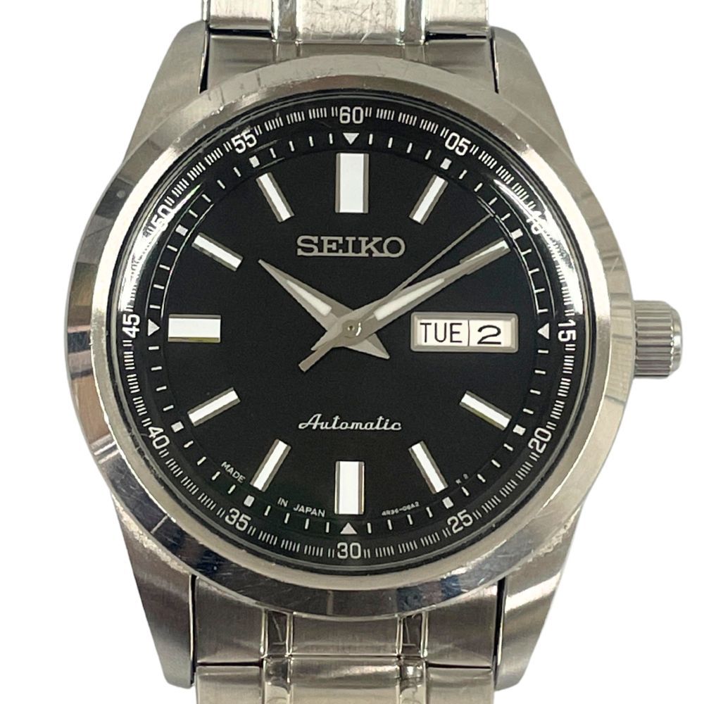 SEIKO セイコー 4R36-05Z0 メカニカル デイデイト 裏スケルトン