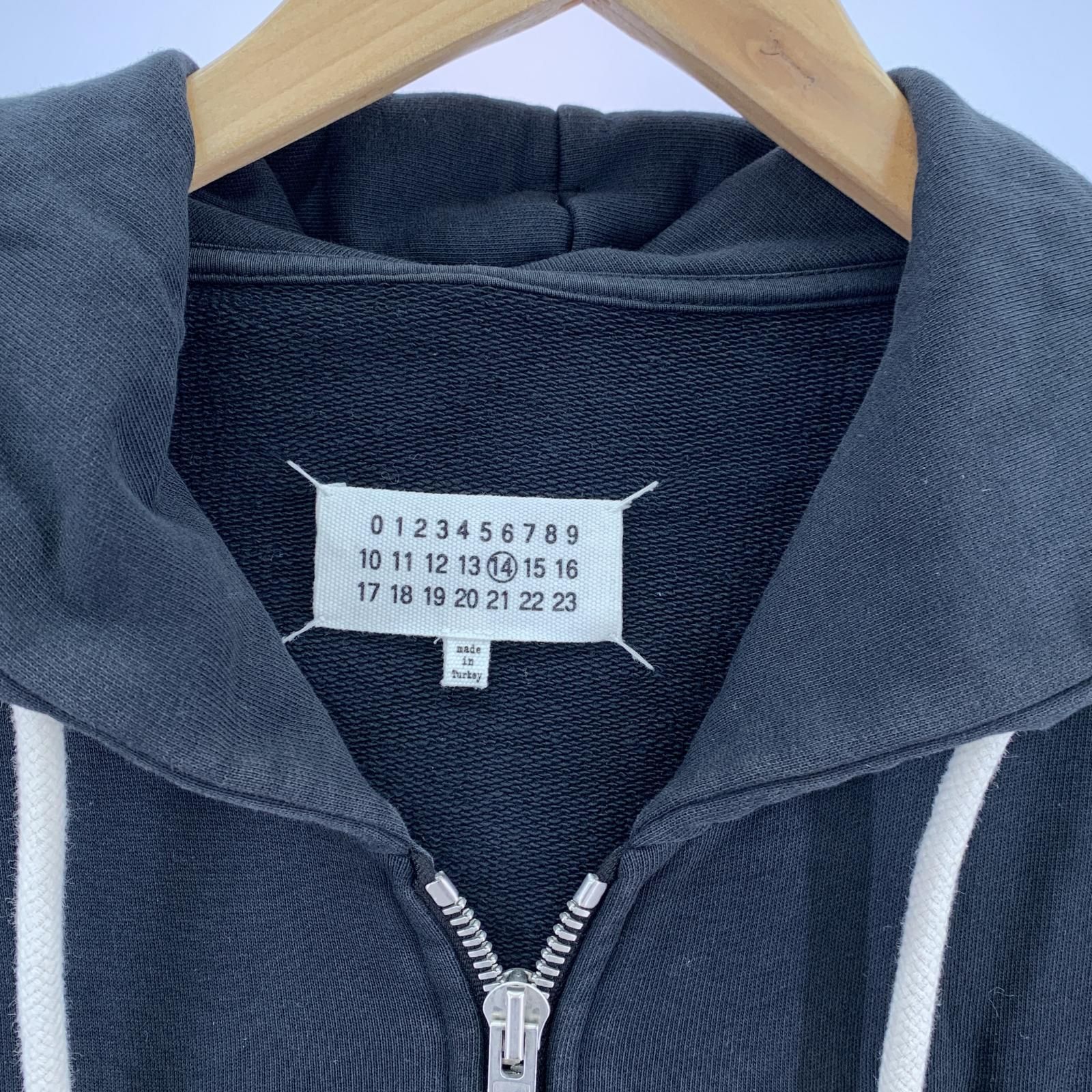マルジェラ　八の字ジップパーカー　46 Maison Margiela メゾン マルジェラ 八の字パーカー 46｜Yahoo
