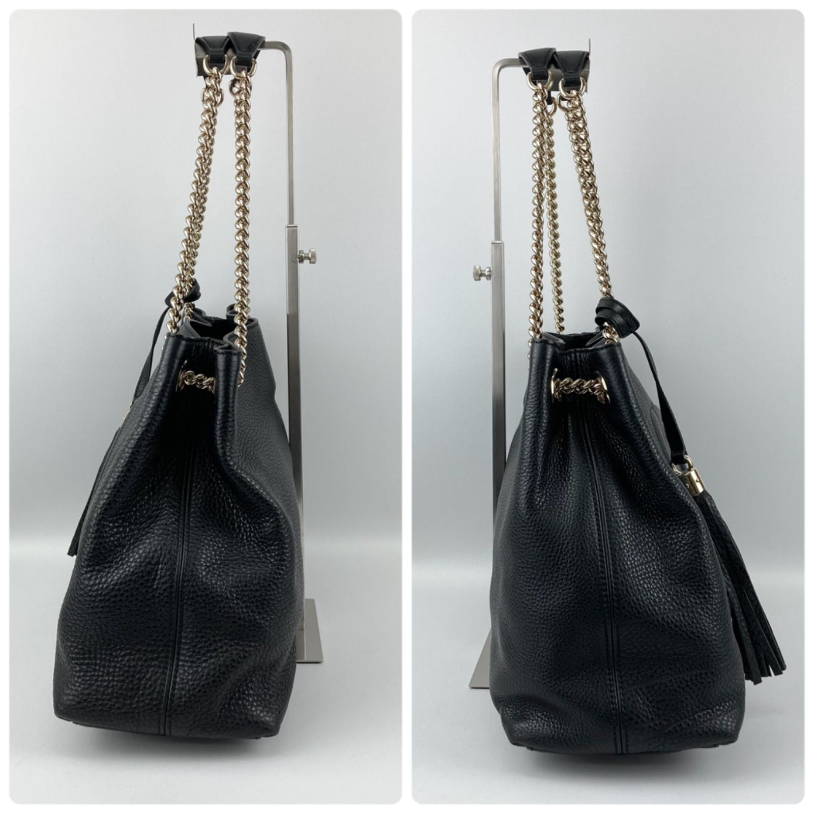 最終値下げ】GUCCI グッチ 308982 ソーホー レザー チェーン 最終値下げ】GUCCI グッチ 308982 ソーホー レザー チェーン