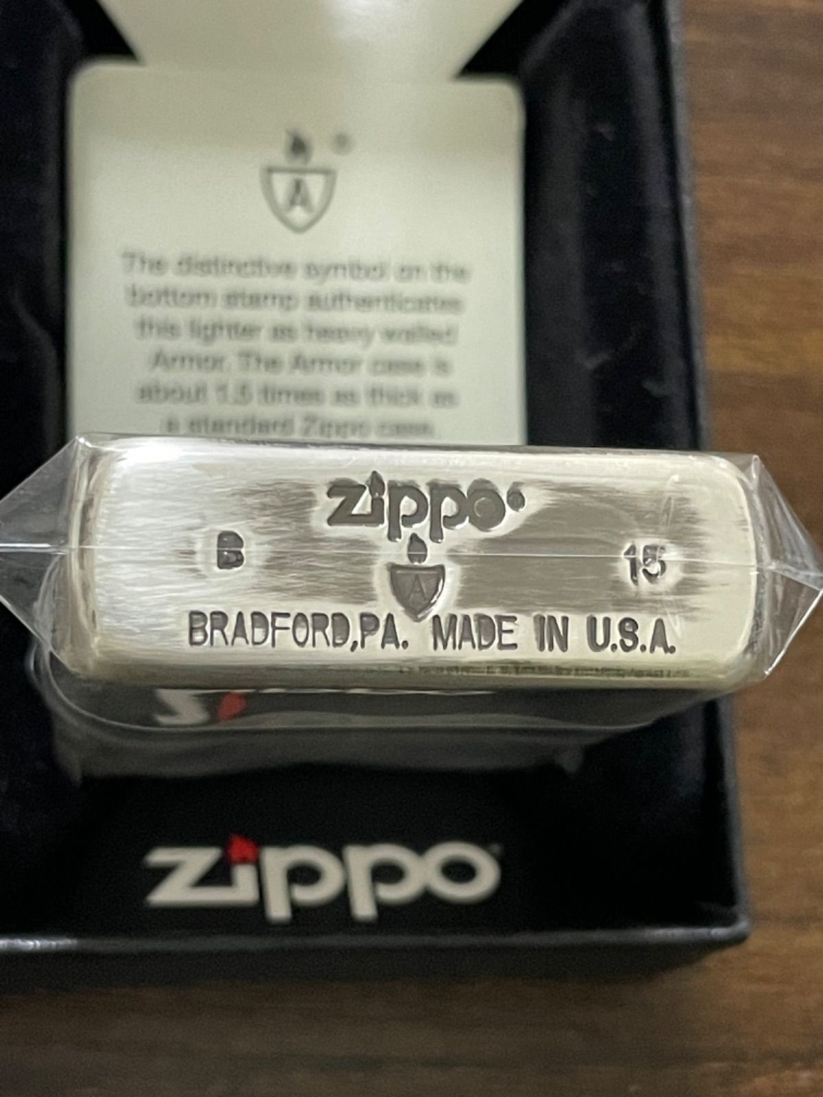 zippo アメリカンスピリット アーマー 木象嵌 限定品 銀燻 ウッド 初期型 2015年製 NATURAL AMERICAN SPIRIT 希少品  懸賞品 デットストック シルバーインナー 2018年製 ケース 保証書 - メルカリ