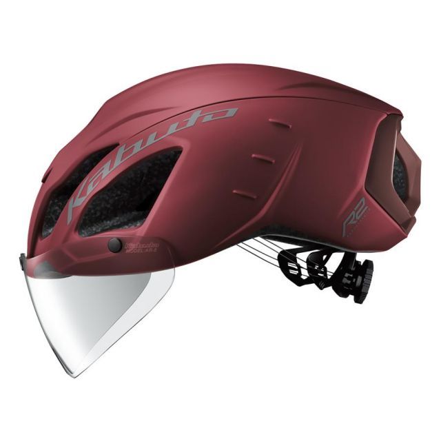 OGK KABUTO オージーケーカブト ヘルメット AERO-R2 エアロ R2 XS/S(54-56cm) マットバーガンディ