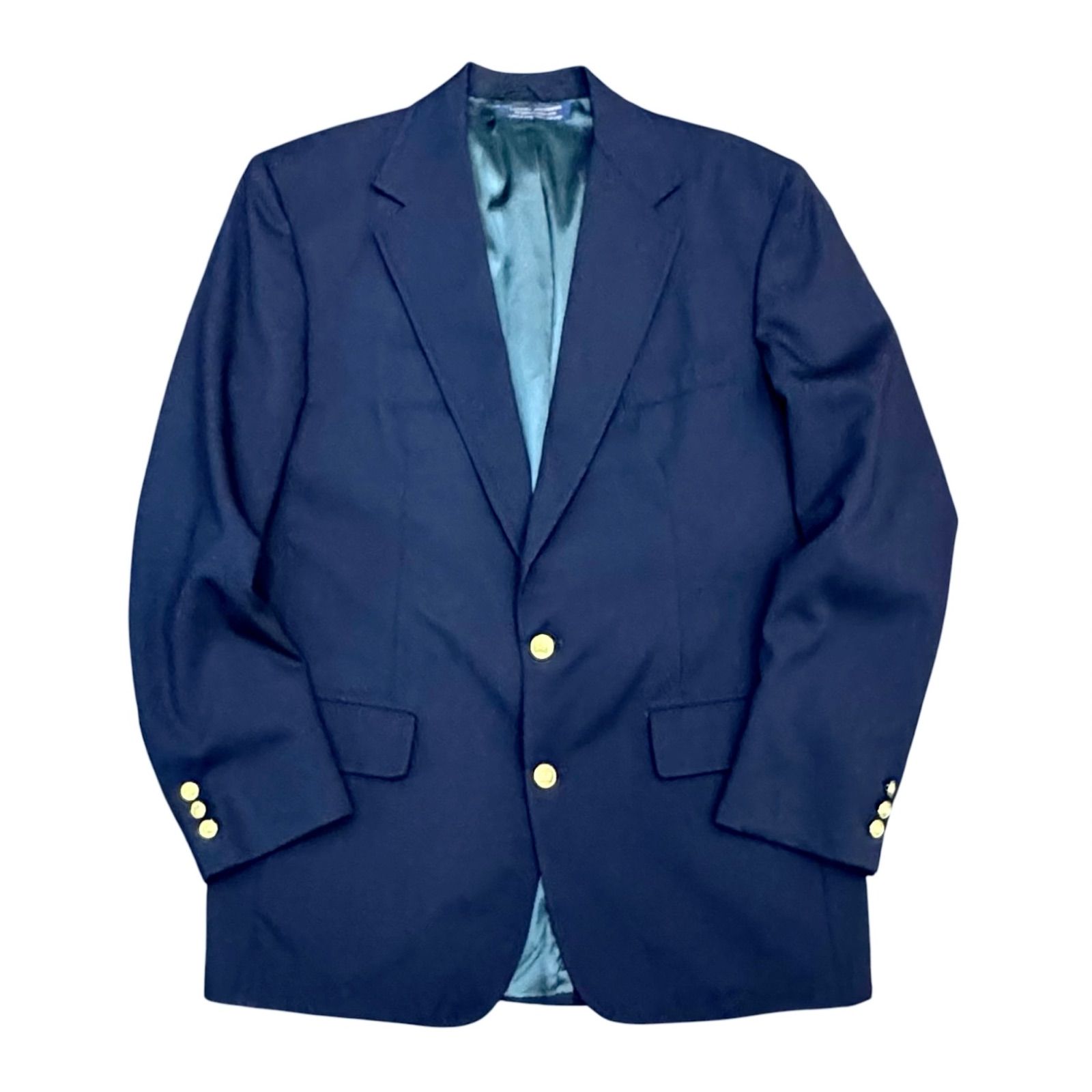 90s USA製》BROOKS BROTHERS ブルックス ジャケット 金ボタン 紺ブレ 