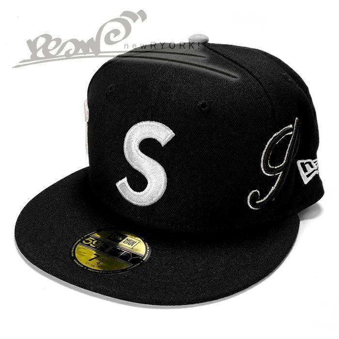 【最終値下げ‼️】SUPREME 黒キャップ Sロゴ 送料無料 メンズ キャップ ブラック Supreme シュプリーム Multi