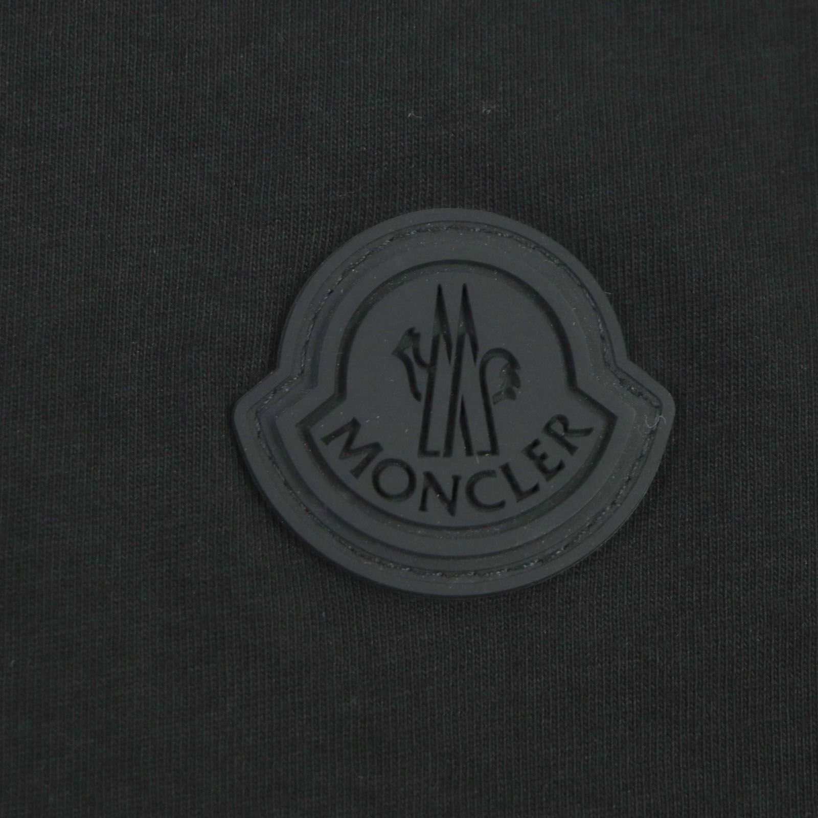 極美品▽MONCLER モンクレール 23SS コットン ラバーワッペン付き 