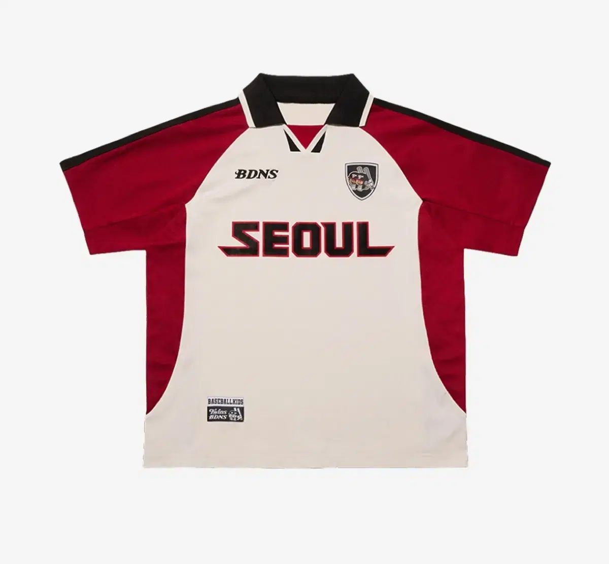 BDNS lg TWINS ツインズ SEOUL ソウル ショートスリーブ ジャージ レッド S